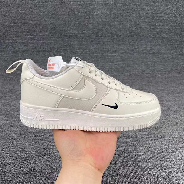 Women's Air Force 1 Cream Shoes Top 246